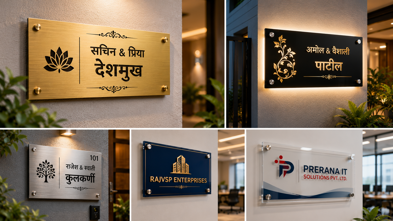 Name Plates
